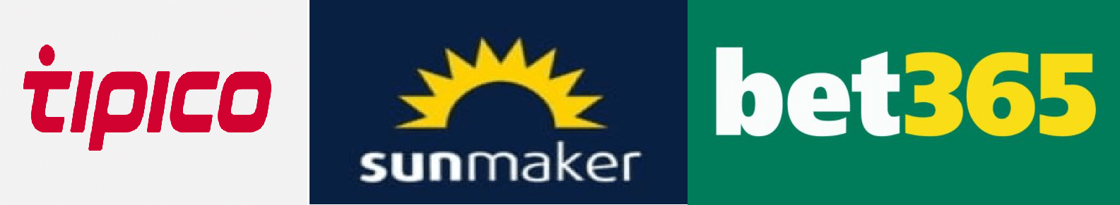Tipico vs Sunmaker vs Bet365
